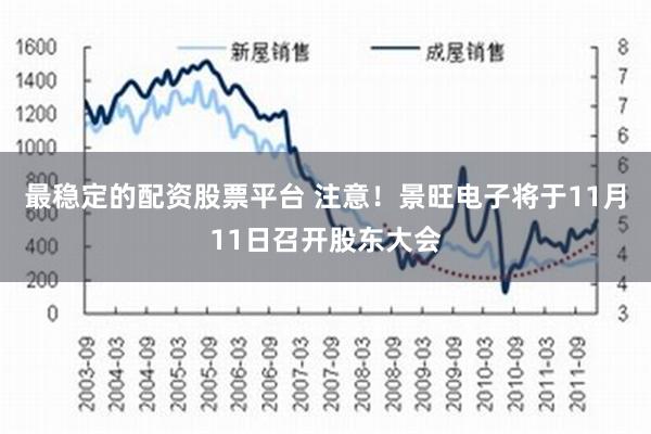 最稳定的配资股票平台 注意！景旺电子将于11月11日召开股东大会